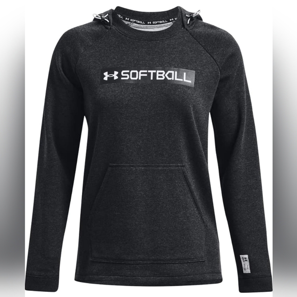 Under Armour Tops - Under Armour Women's Softball Hoodie Medium Black